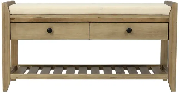 Merax Multipurpose Entryway Storage Bench