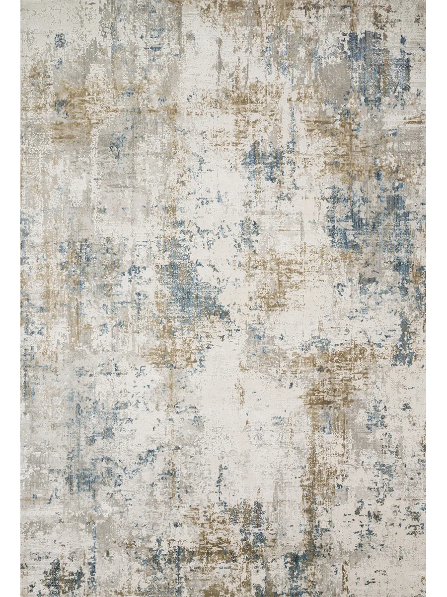 Sienne SIE04 Ivory/Gold 6'7" x 9'2" Rug