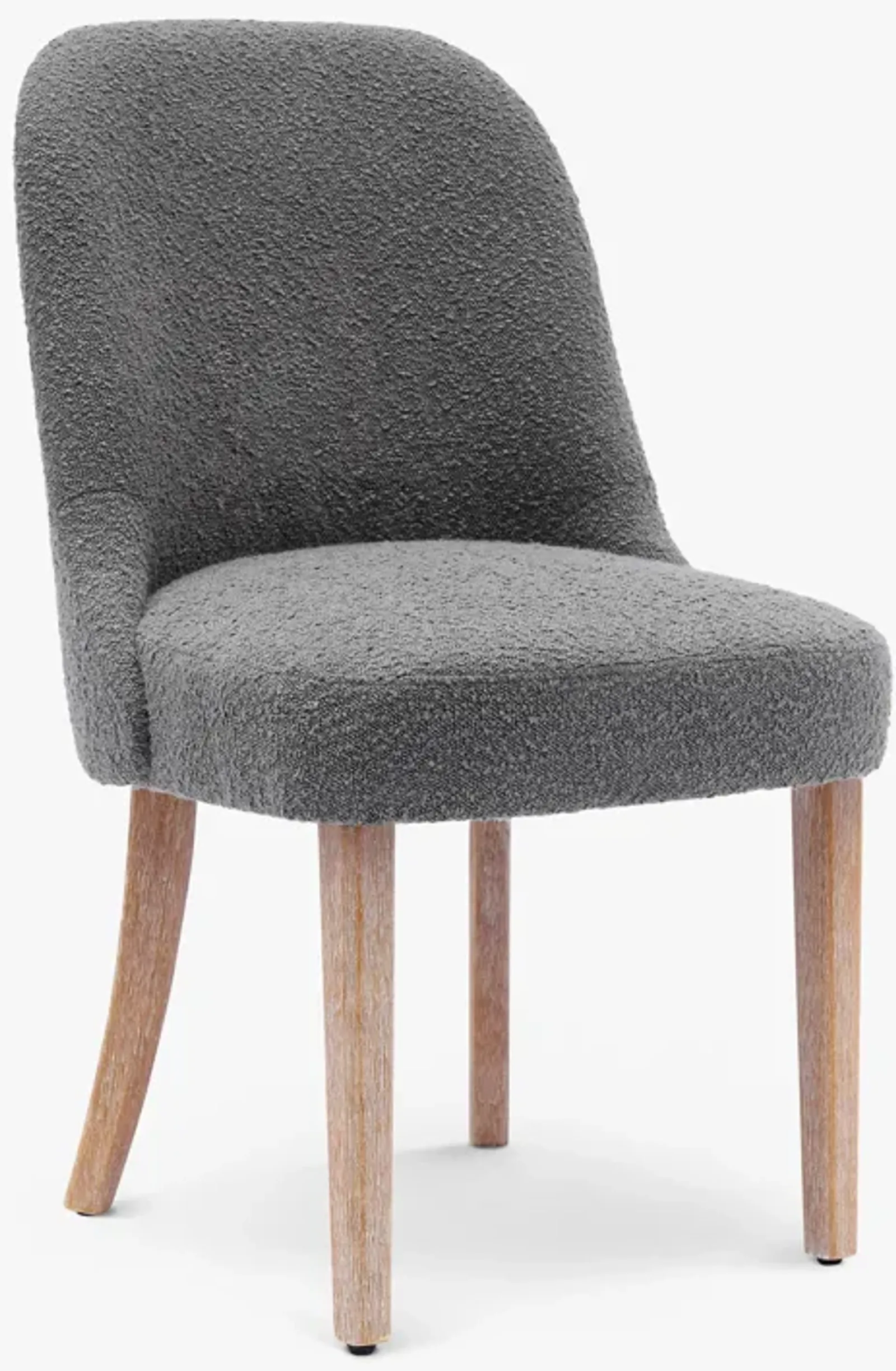 WestinTrends Genevieve Mid-Century Modern Upholstered Boucle Dining Chair