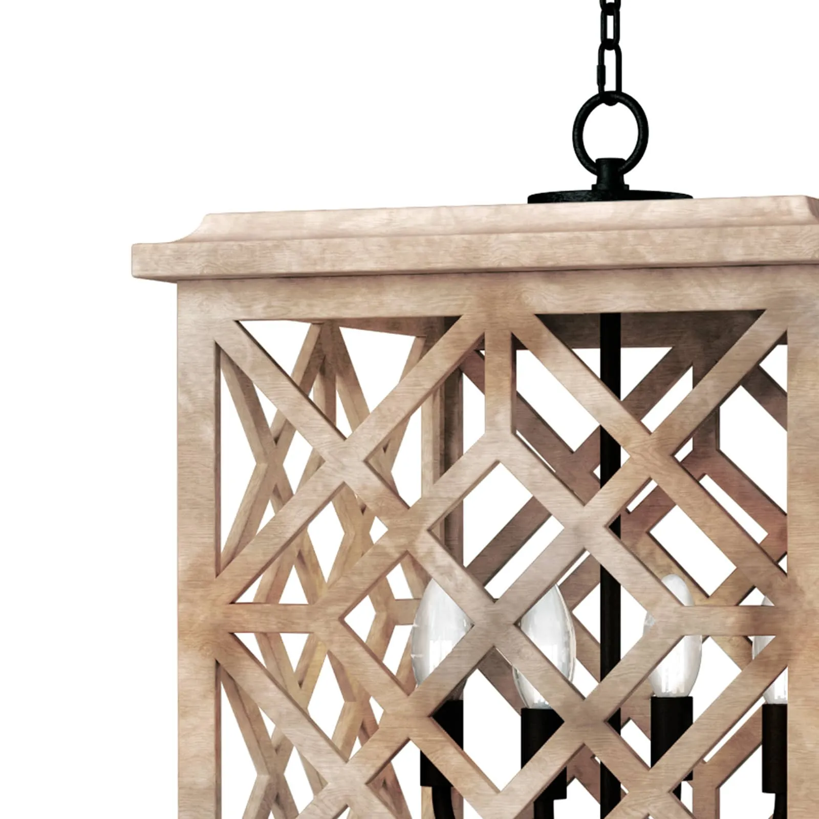 Coastal Living Chatham Wood Lantern