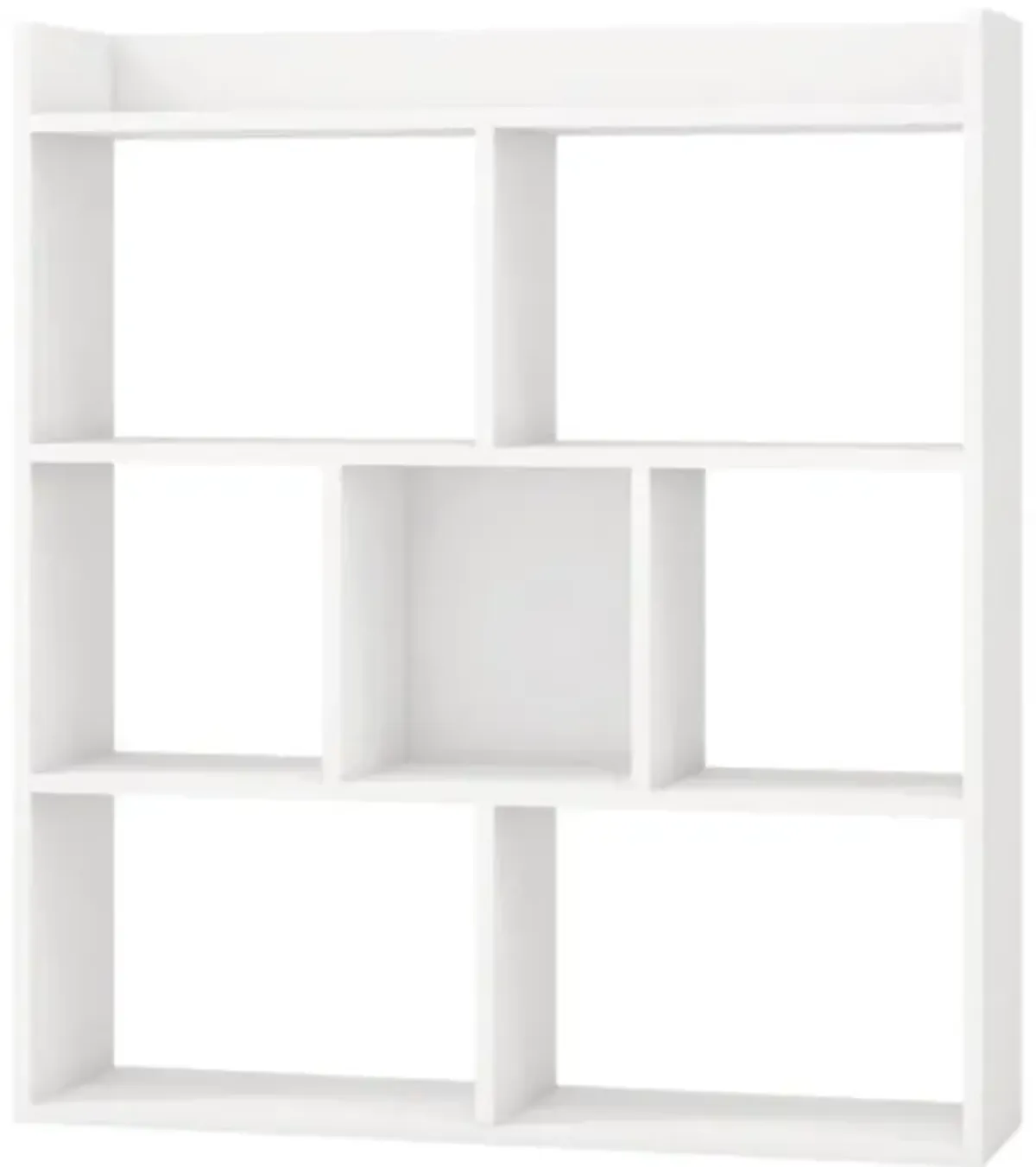 Hivvago 7 Cubes Open-back Bookshelf with Anti-Toppling Devices