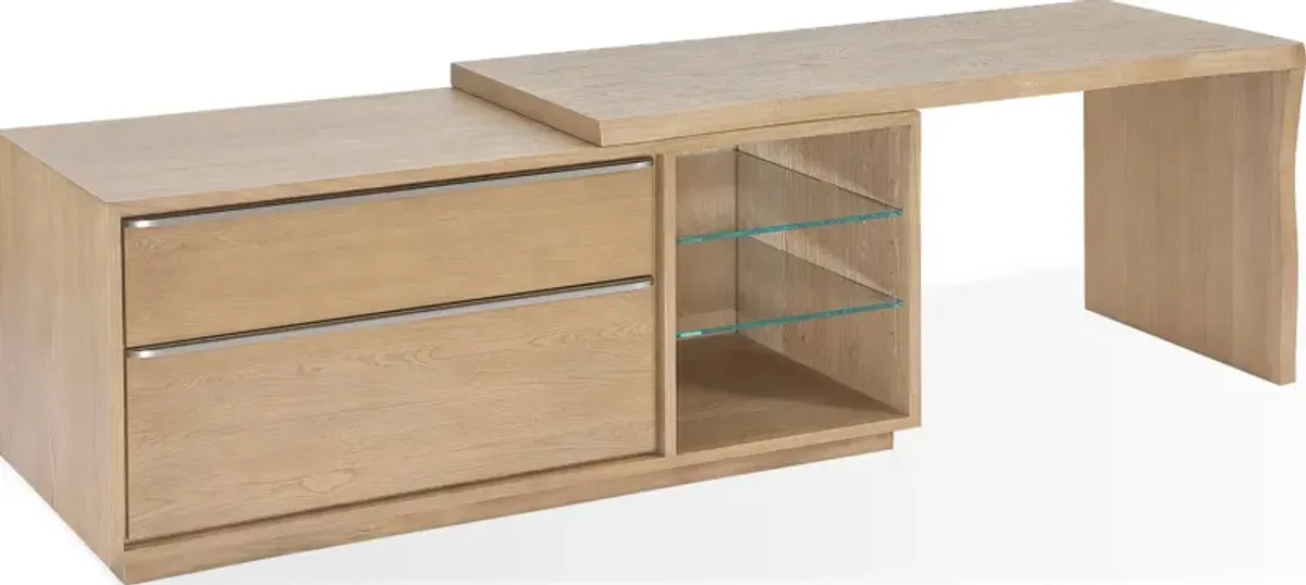 One Live Edge Edge Executive Desk