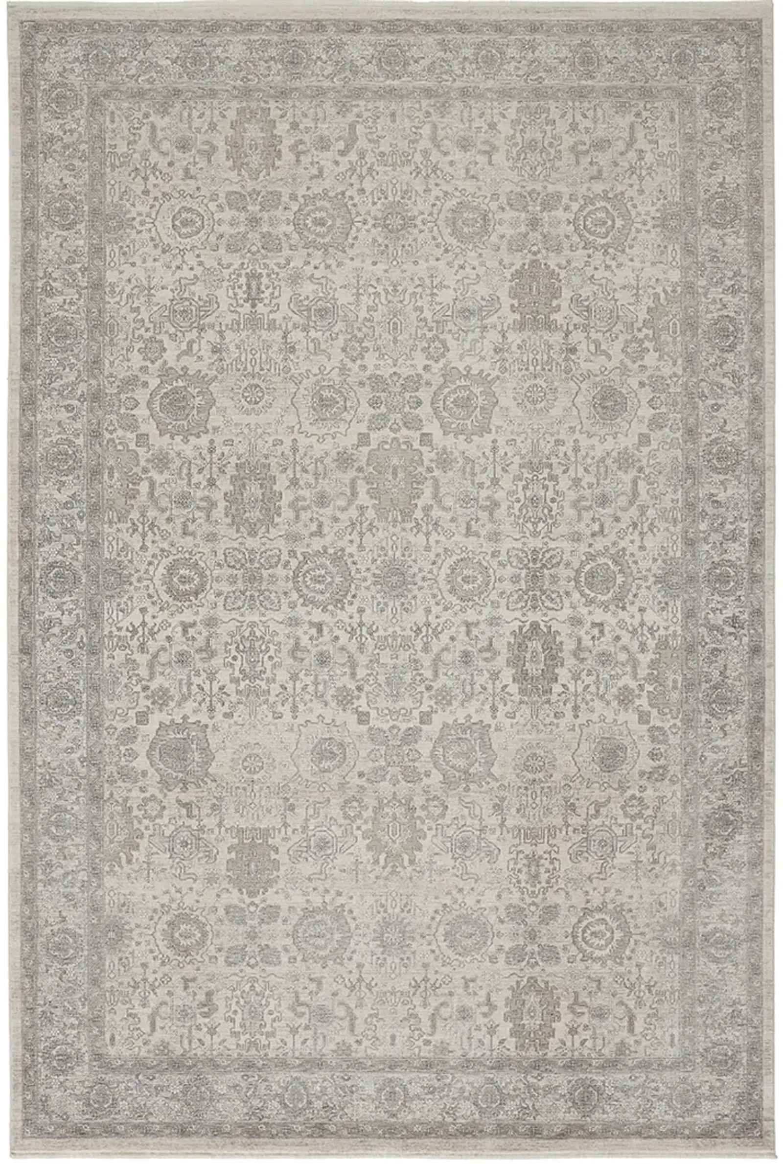 Marquette 3776F Gray/Silver/Ivory 4' x 5'3" Rug