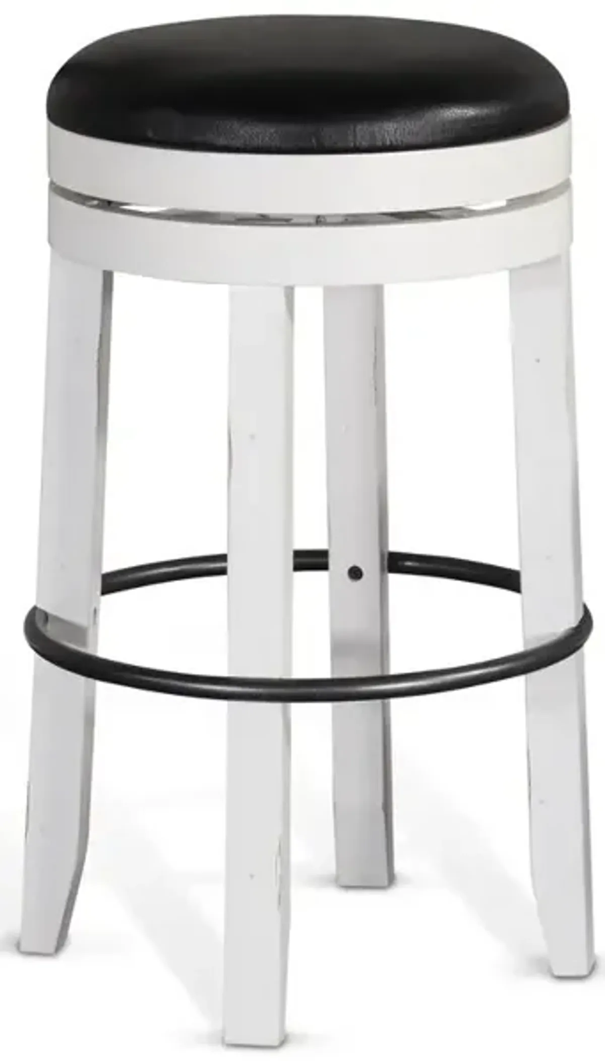 Sunny Designs Bar Swivel Stool, Cushion Seat