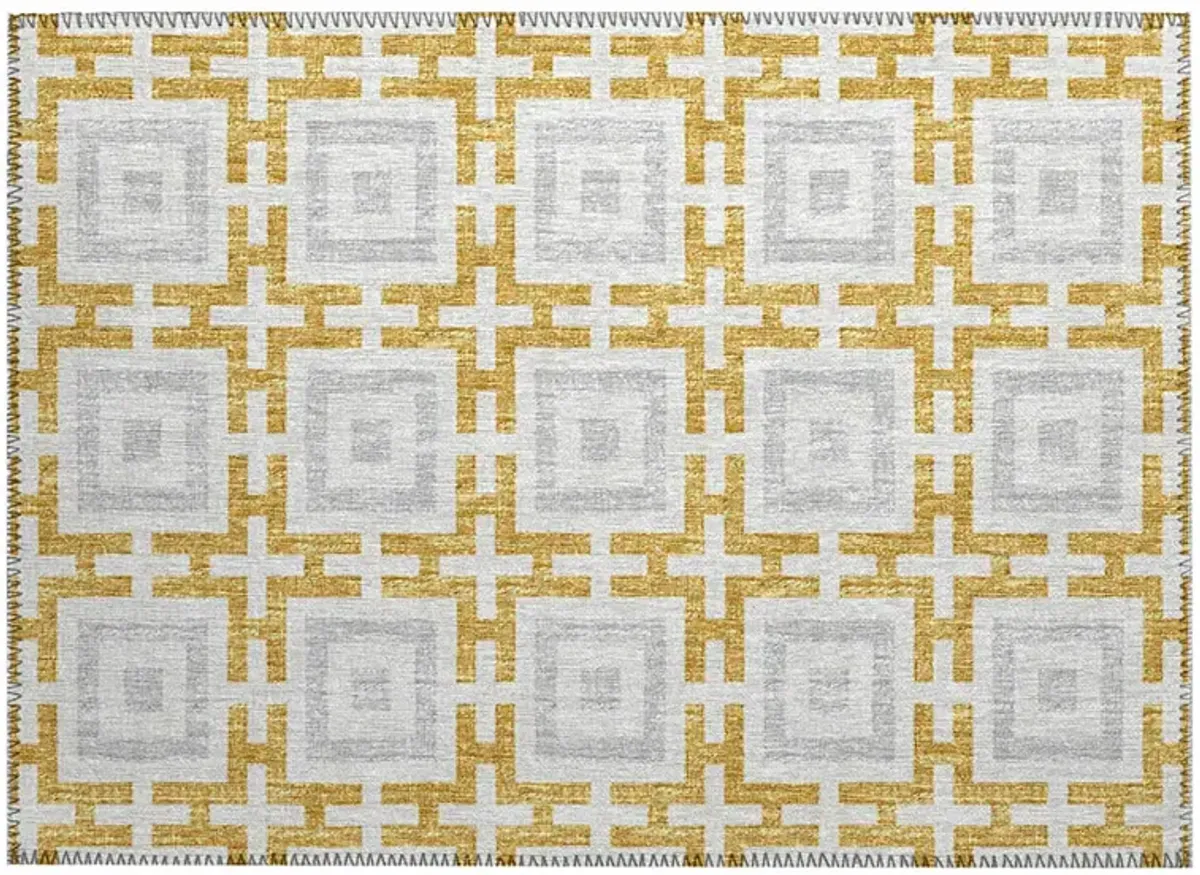 Marlo MO1 Gold 20" x 30" Rug