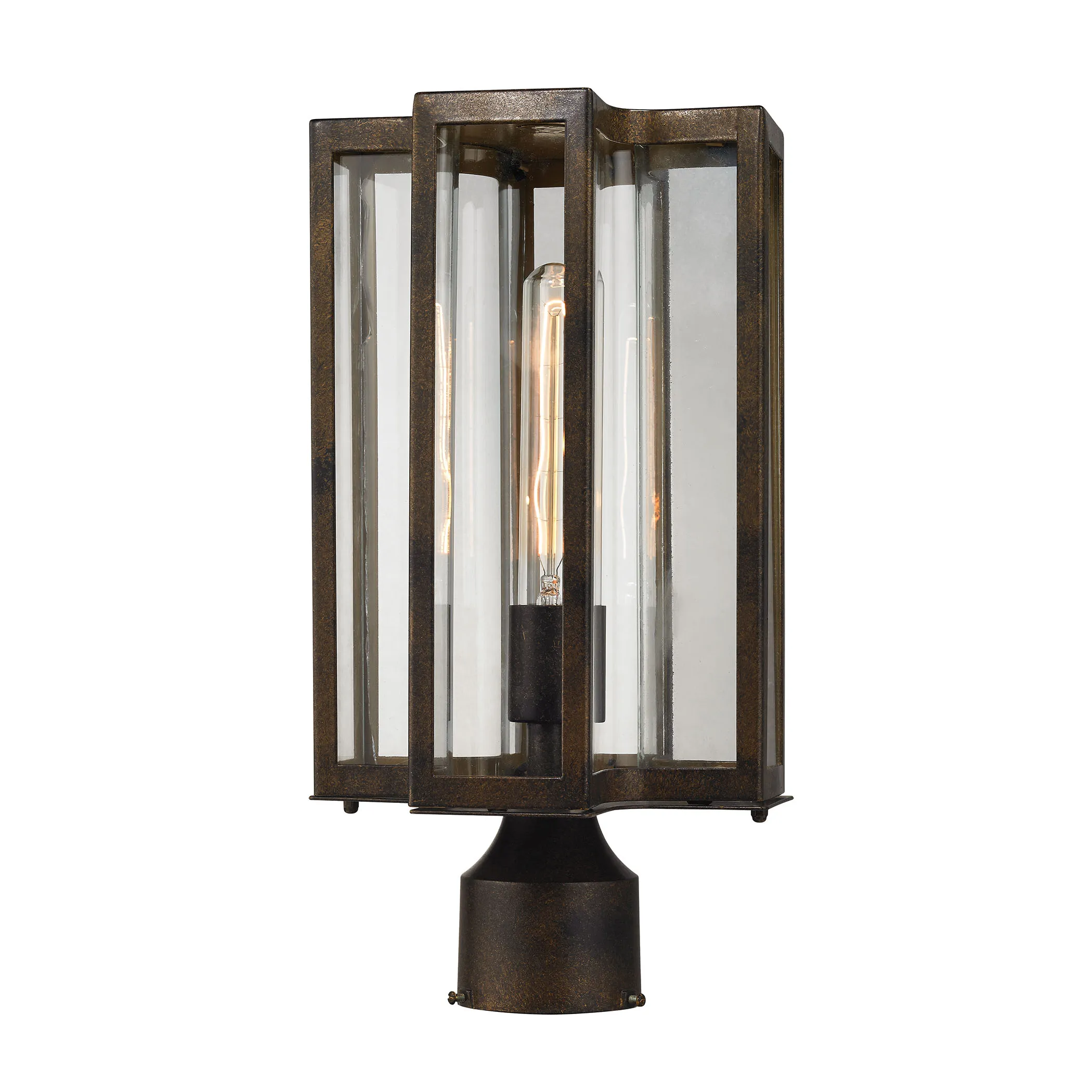 Bianca 15" High 1-Light Bronze Post Light