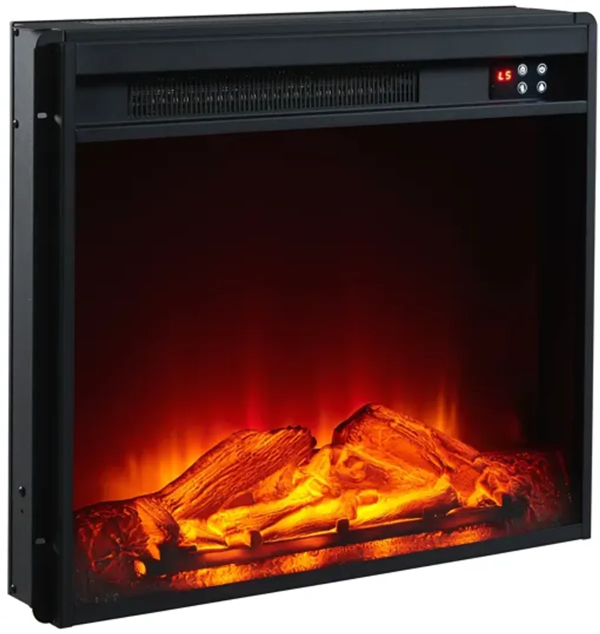FESTIVO 46.5" Wide Electric Freestanding Fireplace w/ Realistic LED Flames