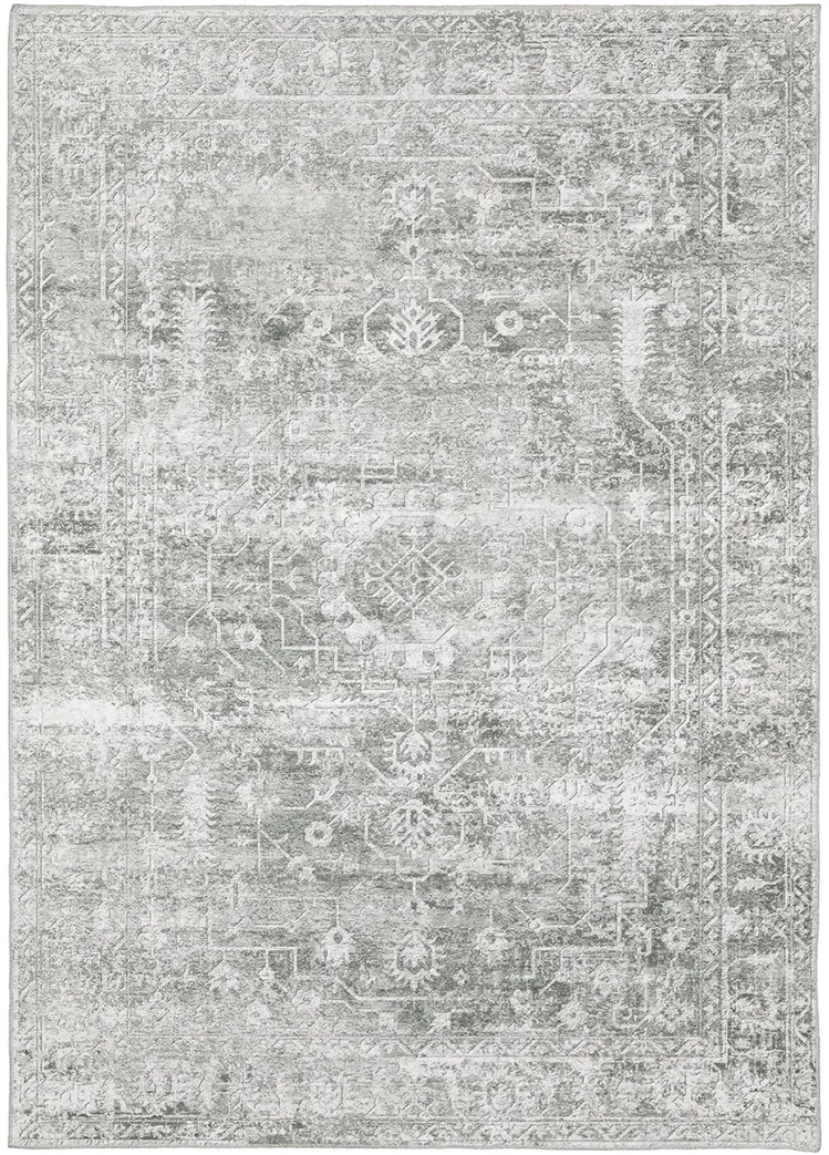 Malibu 3'6" x 5'6" Grey Rug