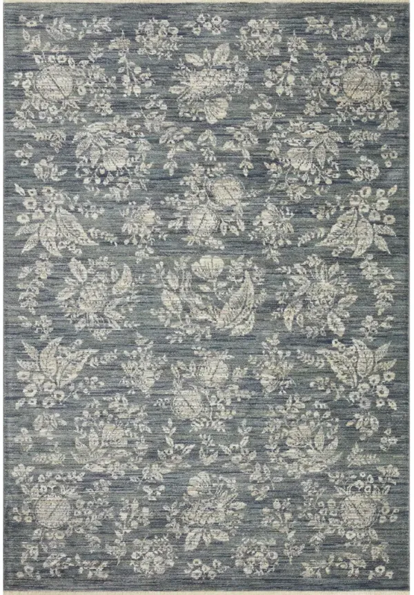 Provence PRO06 Indigo 3'7" x 5'7" Rug