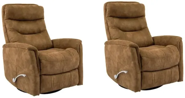 Parker Living Gemini - Autumn Swivel Glider Recliner Two Pack