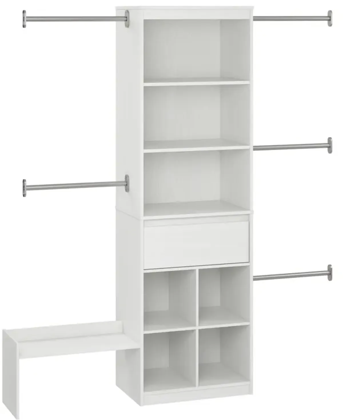 Grow with Me Adjustable Kids� Closet Organizer System