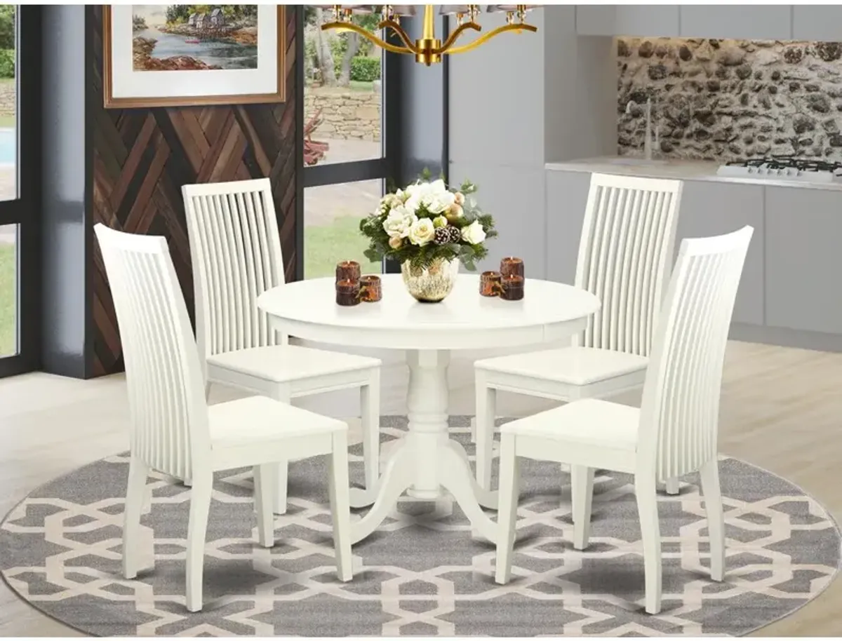 Dining Room Set Linen White