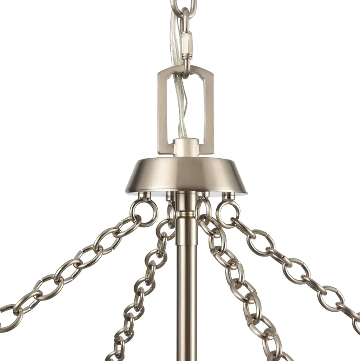 Emmett 17'' Wide 4-Light Silver Pendant