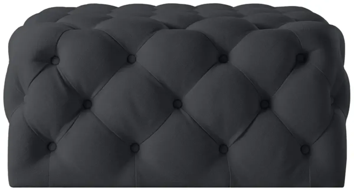 Inspired Home Brett Cocktail Ottoman