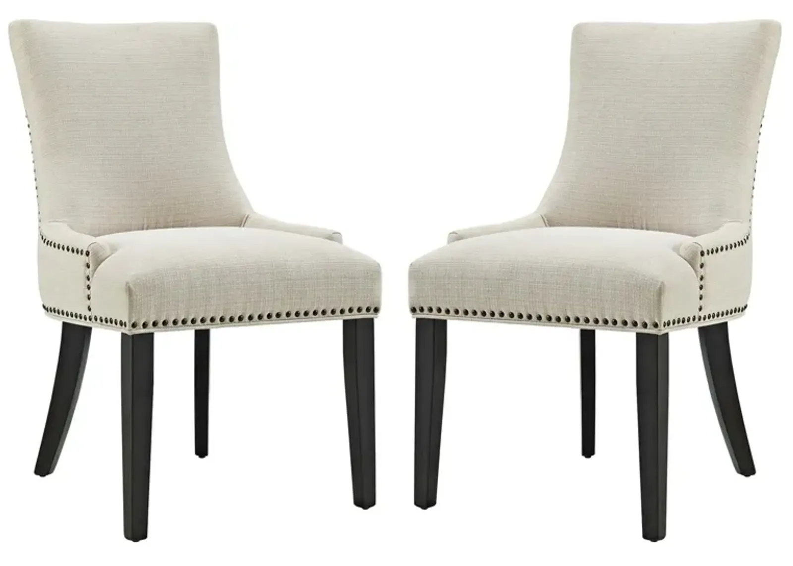 Marquis Dining Side Chair Fabric Set of 2