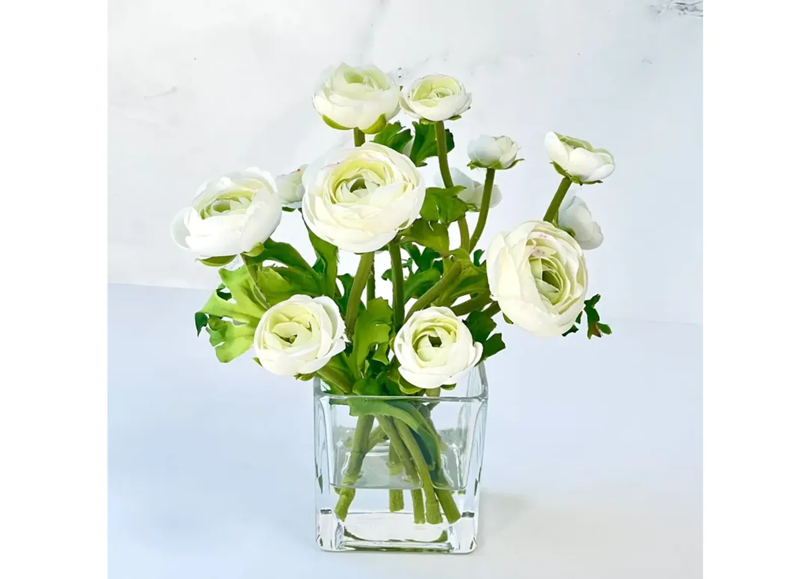 Ranunculus Flowers in Vase