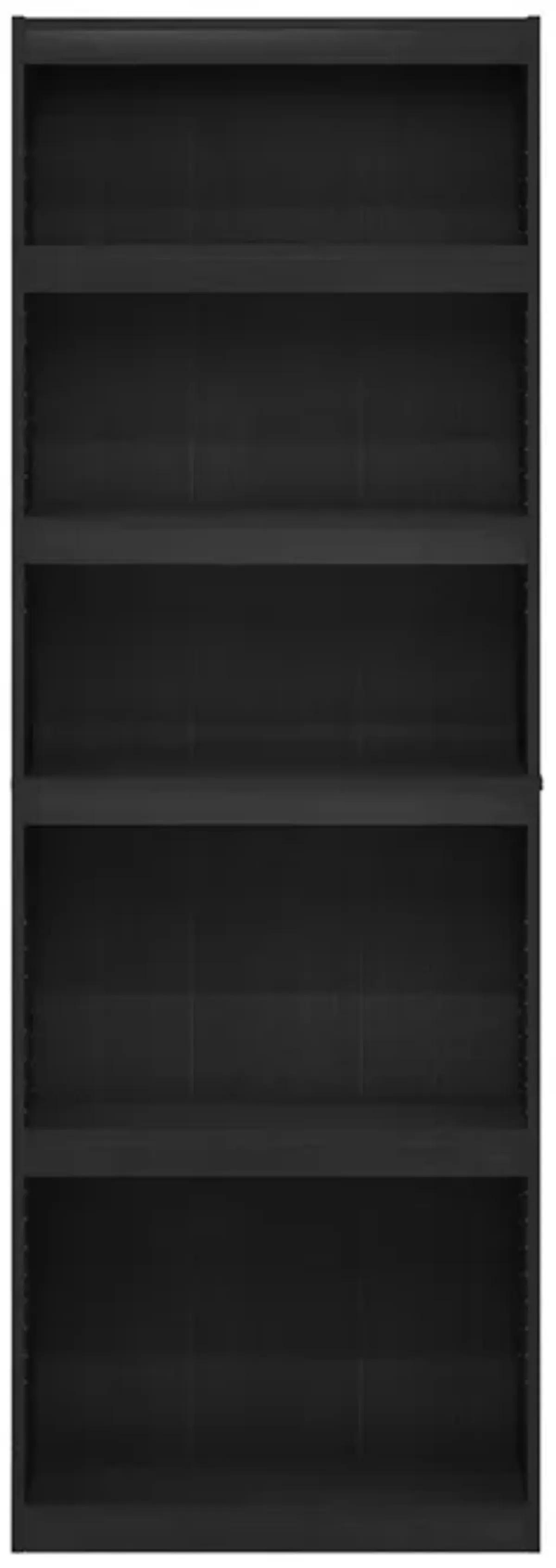 Furinno Jaya Enhanced Home 5-Tier Shelf Bookcase, Blackwood