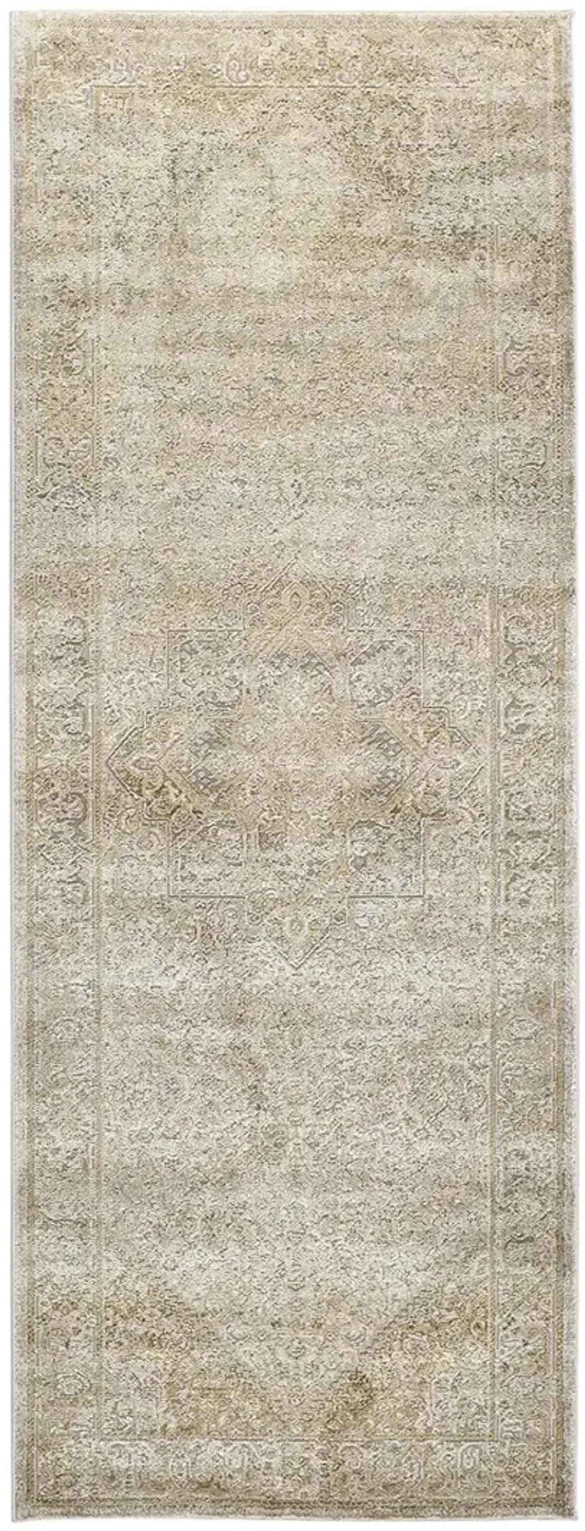 Aura 3734F Ivory/Gold 2'10" x 7'10" Rug