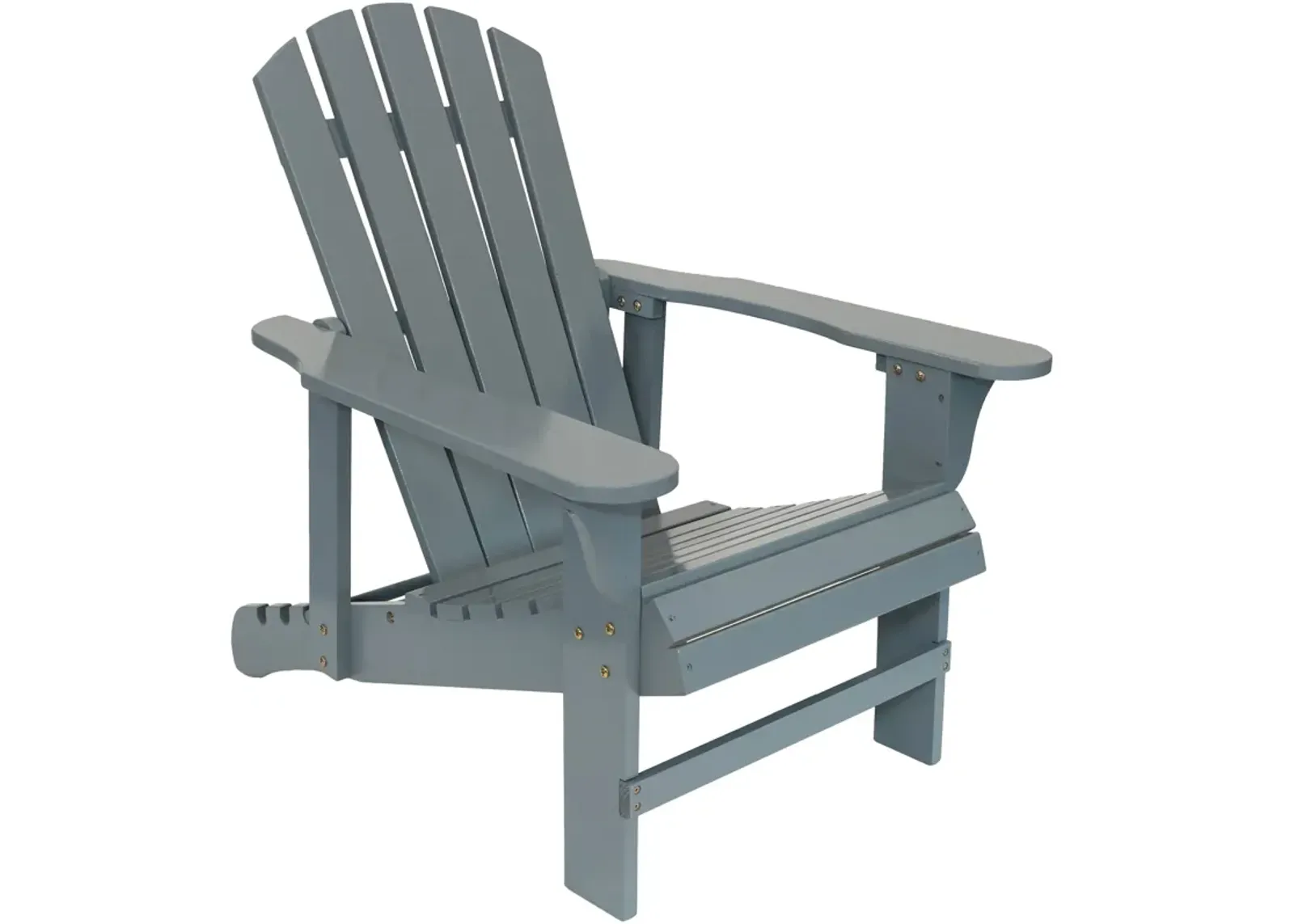 Sunnydaze Fir Wood Adirondack Chair with Adjustable Back