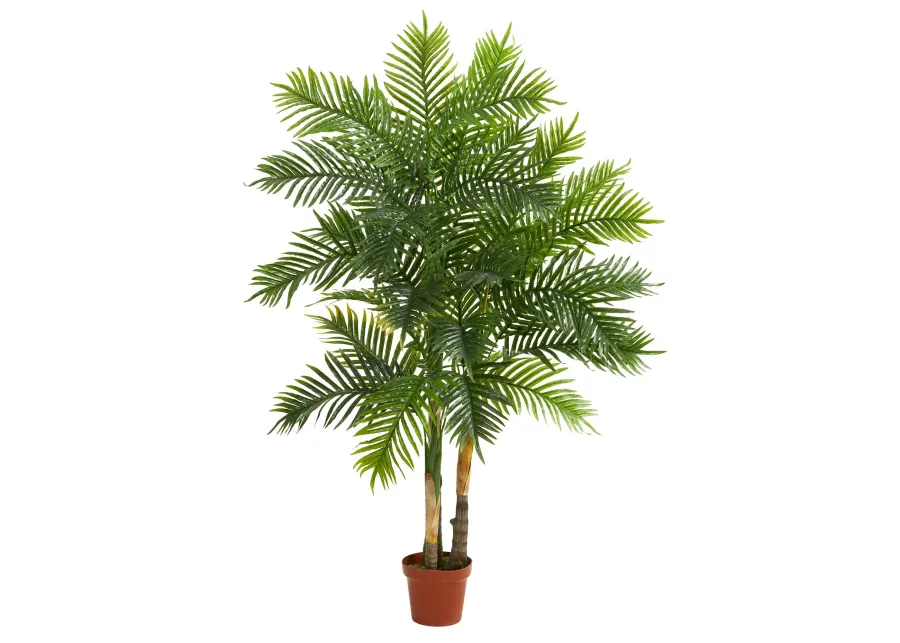 Nearly Natural 5-ft Areca Palm Artificial Tree (Real Touch)