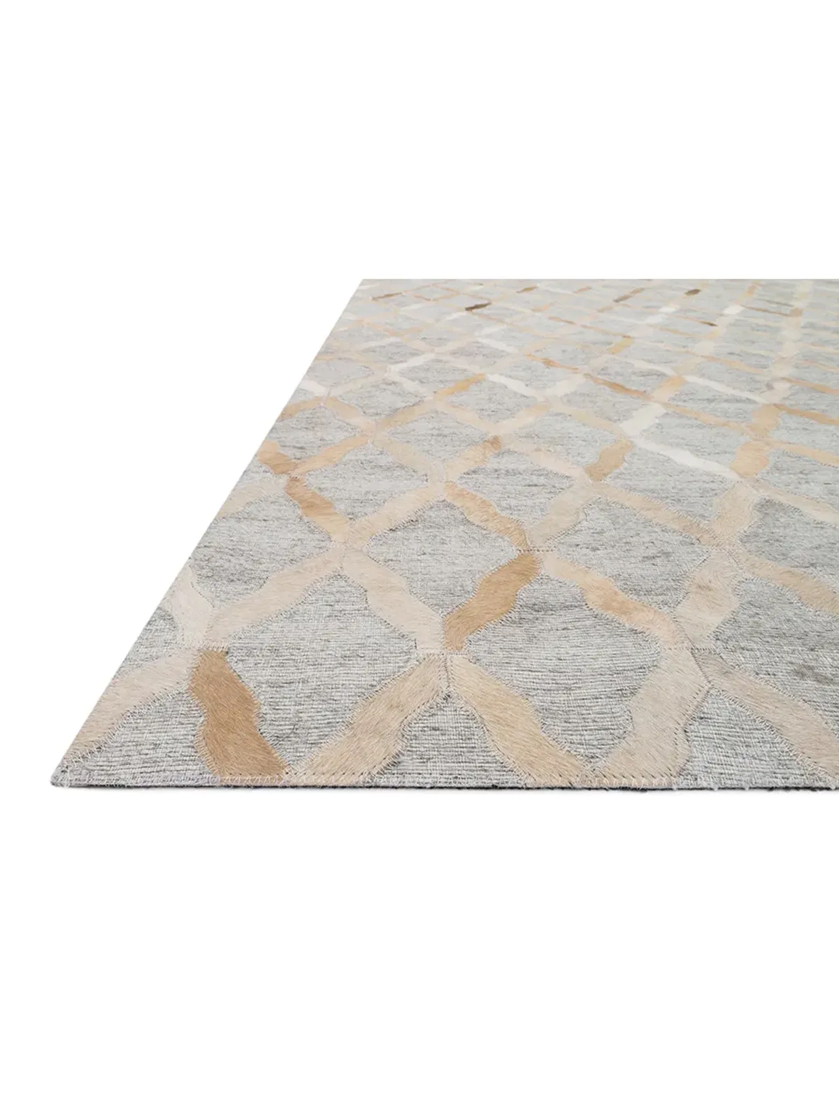 Dorado DB04 Grey/Sand 2'6" x 8' Rug