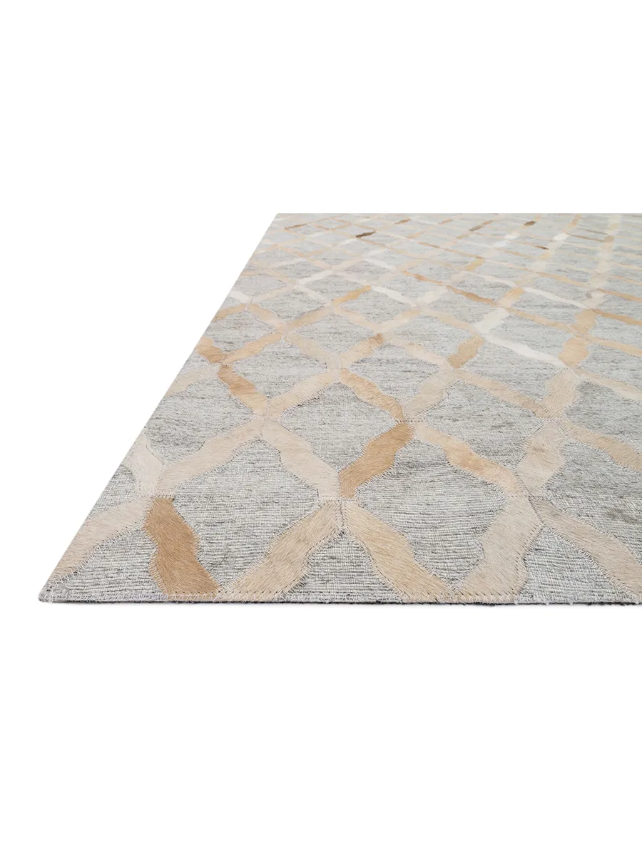 Dorado DB04 Grey/Sand 2'6" x 8' Rug