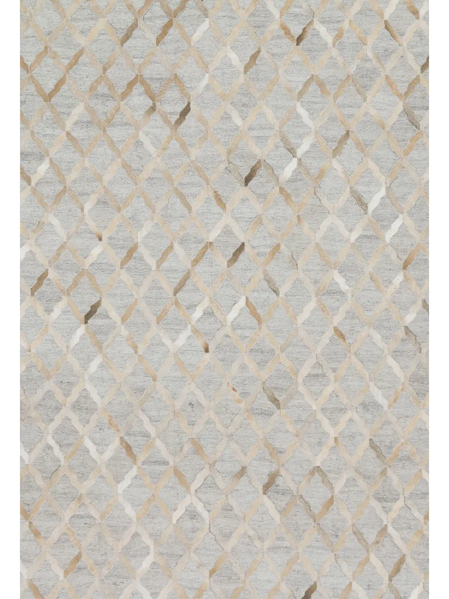 Dorado DB04 Grey/Sand 2'6" x 8' Rug