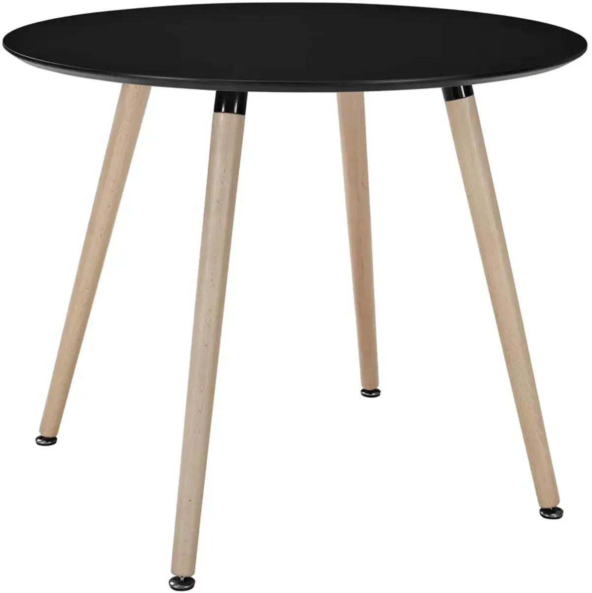 Modway - Track Round Dining Table Black