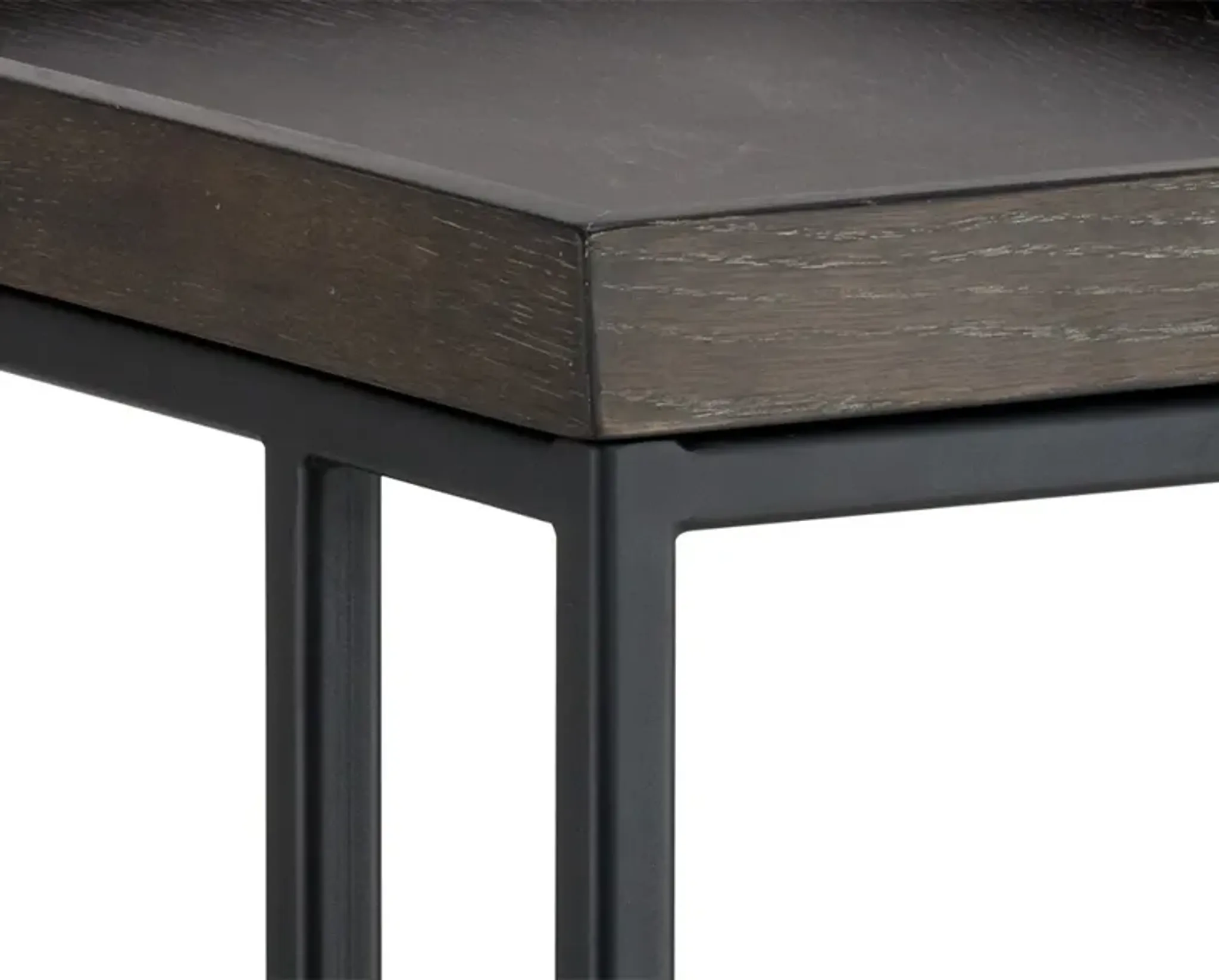 Arden C Shaped Side Table Mathis Home | Furniture.com