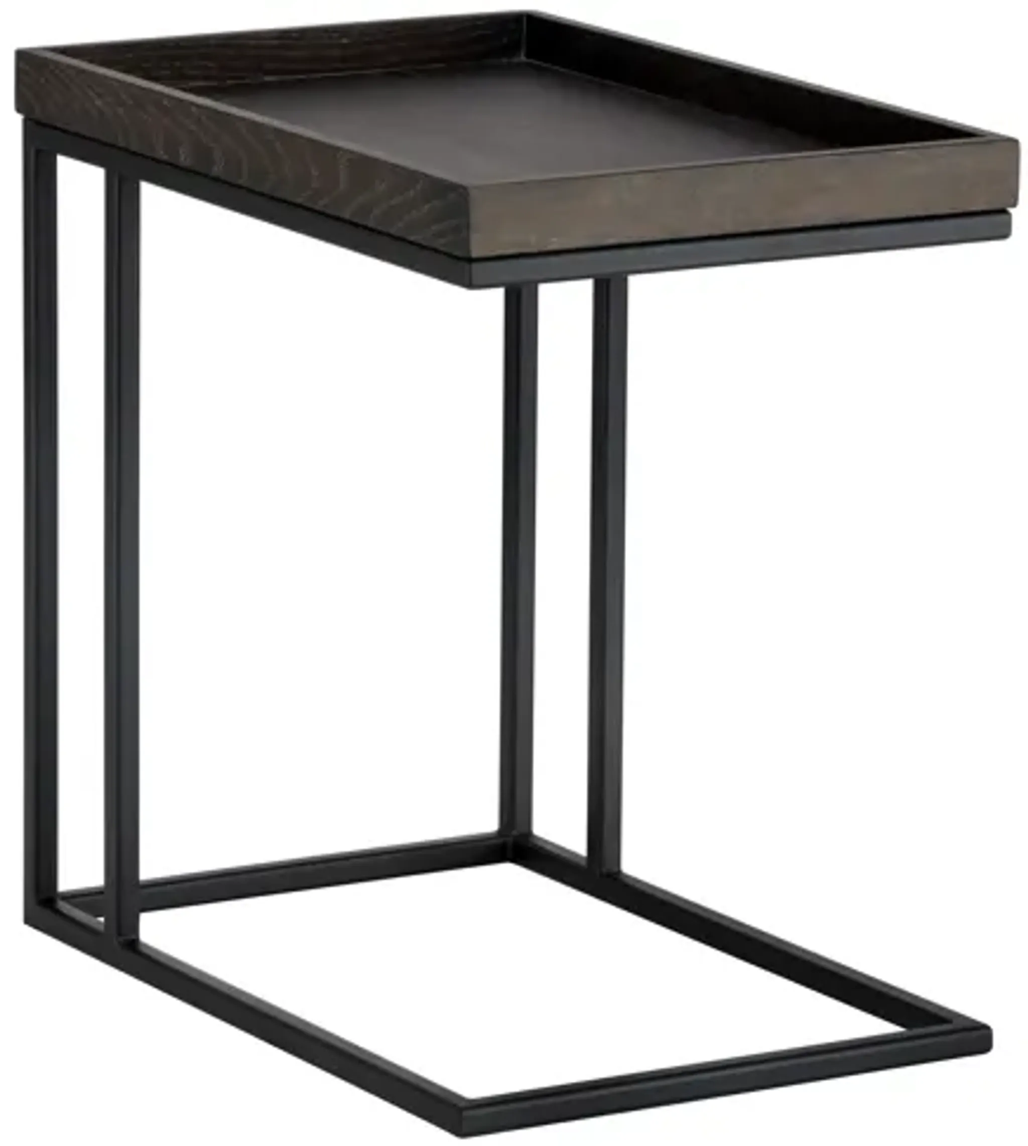 Arden C Shaped Side Table Mathis Home | Furniture.com