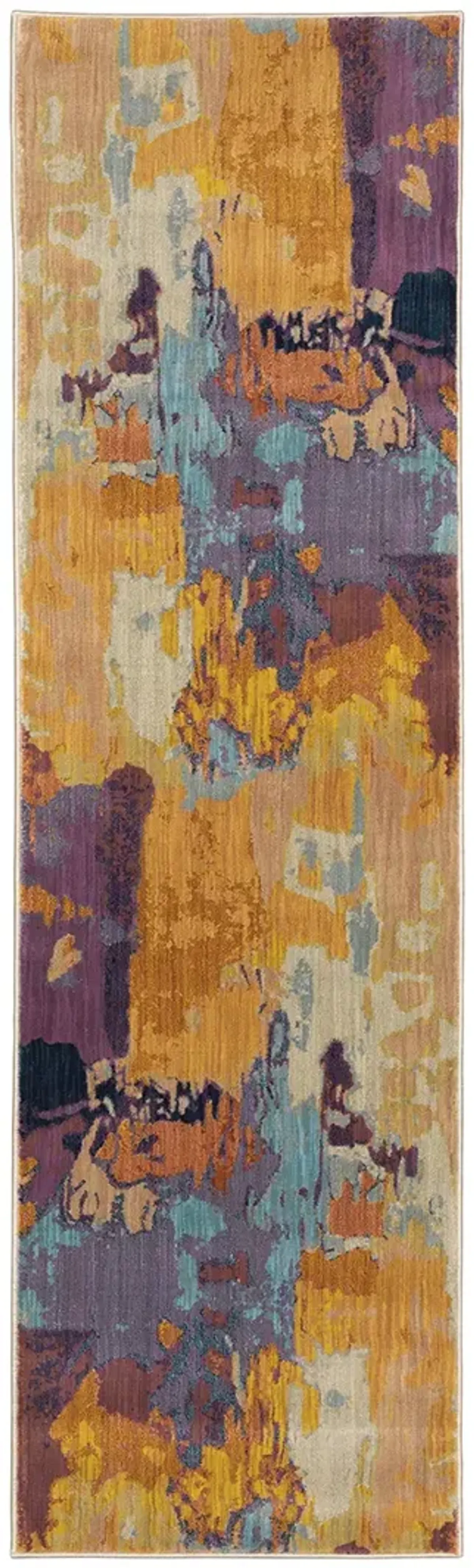 Xanadu 2'3" x 7'6" Orange Rug