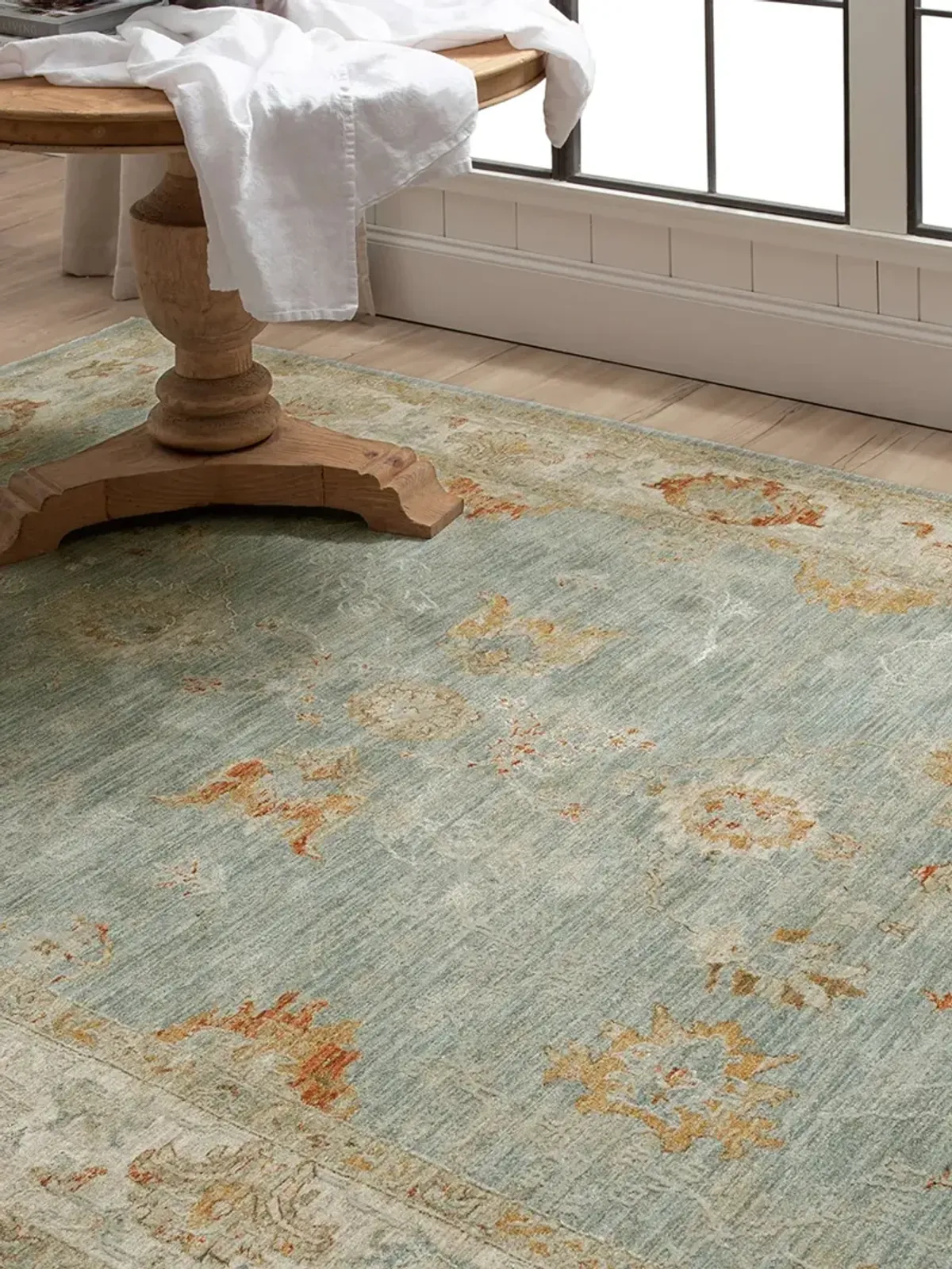 Adalia Amasya Blue 5' X 7' 6" Rug