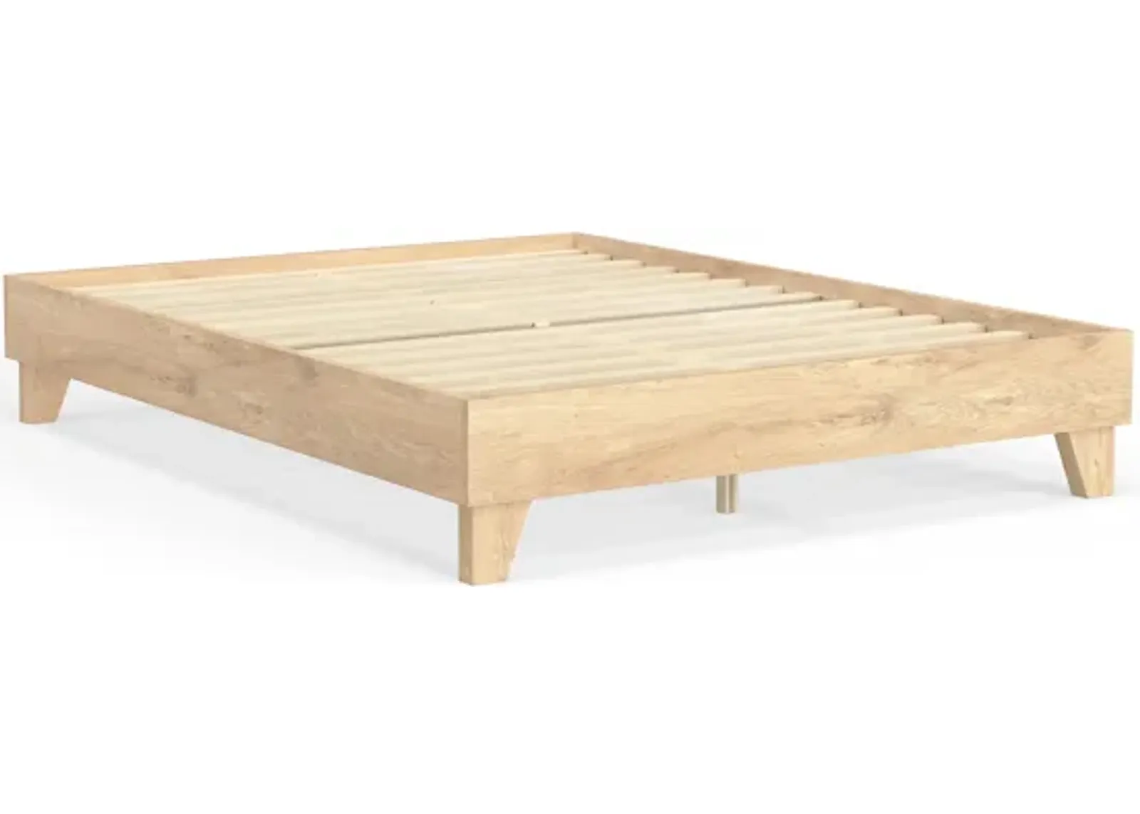 eLuxury Wooden Platform Bed Frame