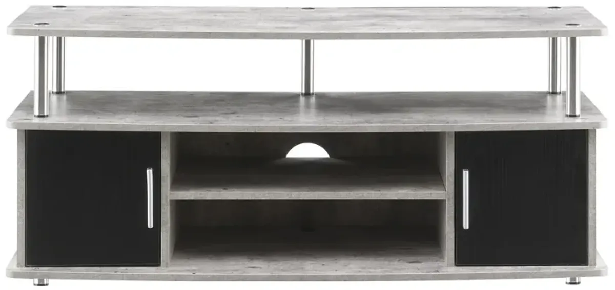 Convenience Concepts Designs2Go Monterey TV Stand with Cabinets and Shelves