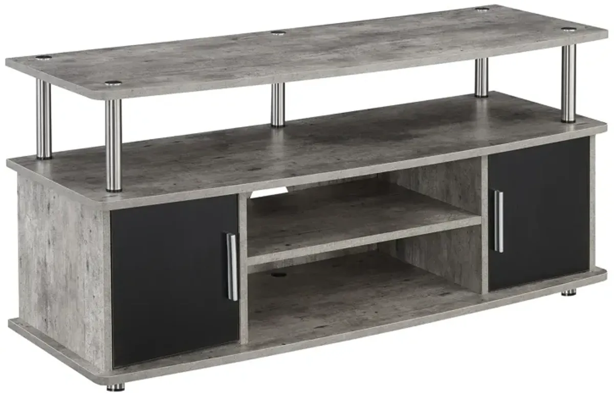 Convenience Concepts Designs2Go Monterey TV Stand with Cabinets and Shelves