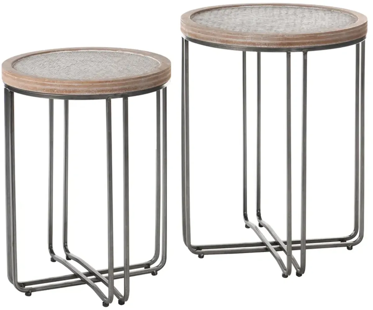 Ryder Nested Round Tables (Set of 2)