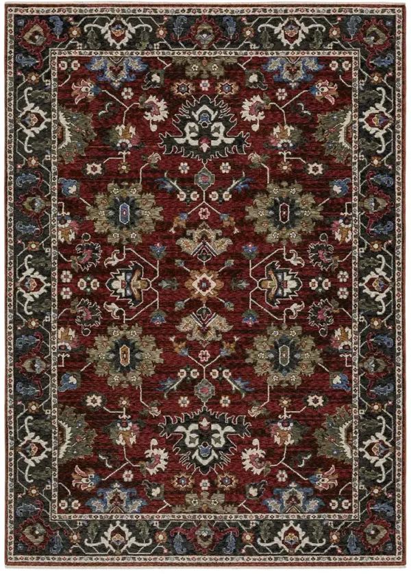 Hastings 2'3" x 7'6" Red Rug