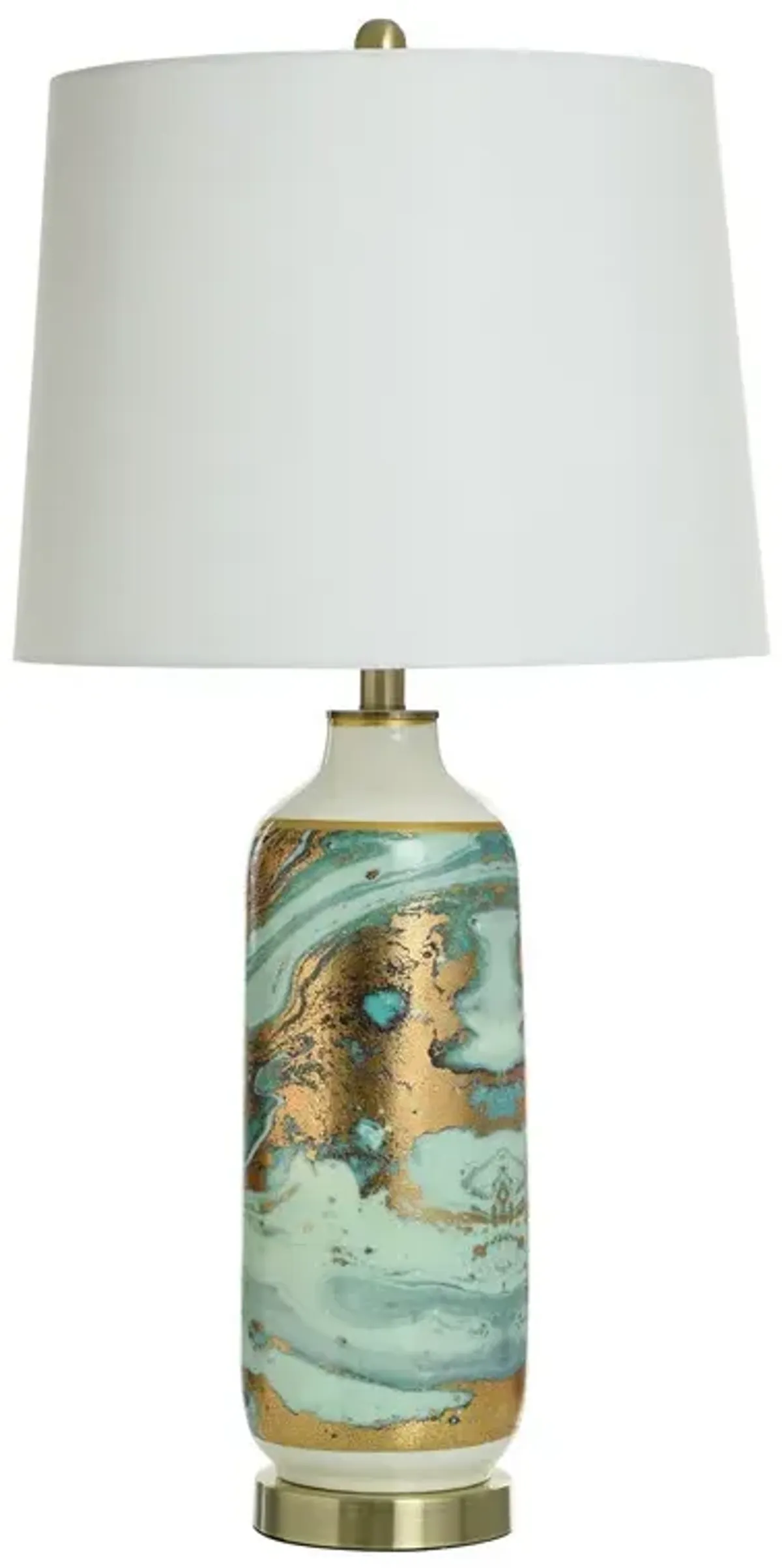 Azure Drift Table Lamp