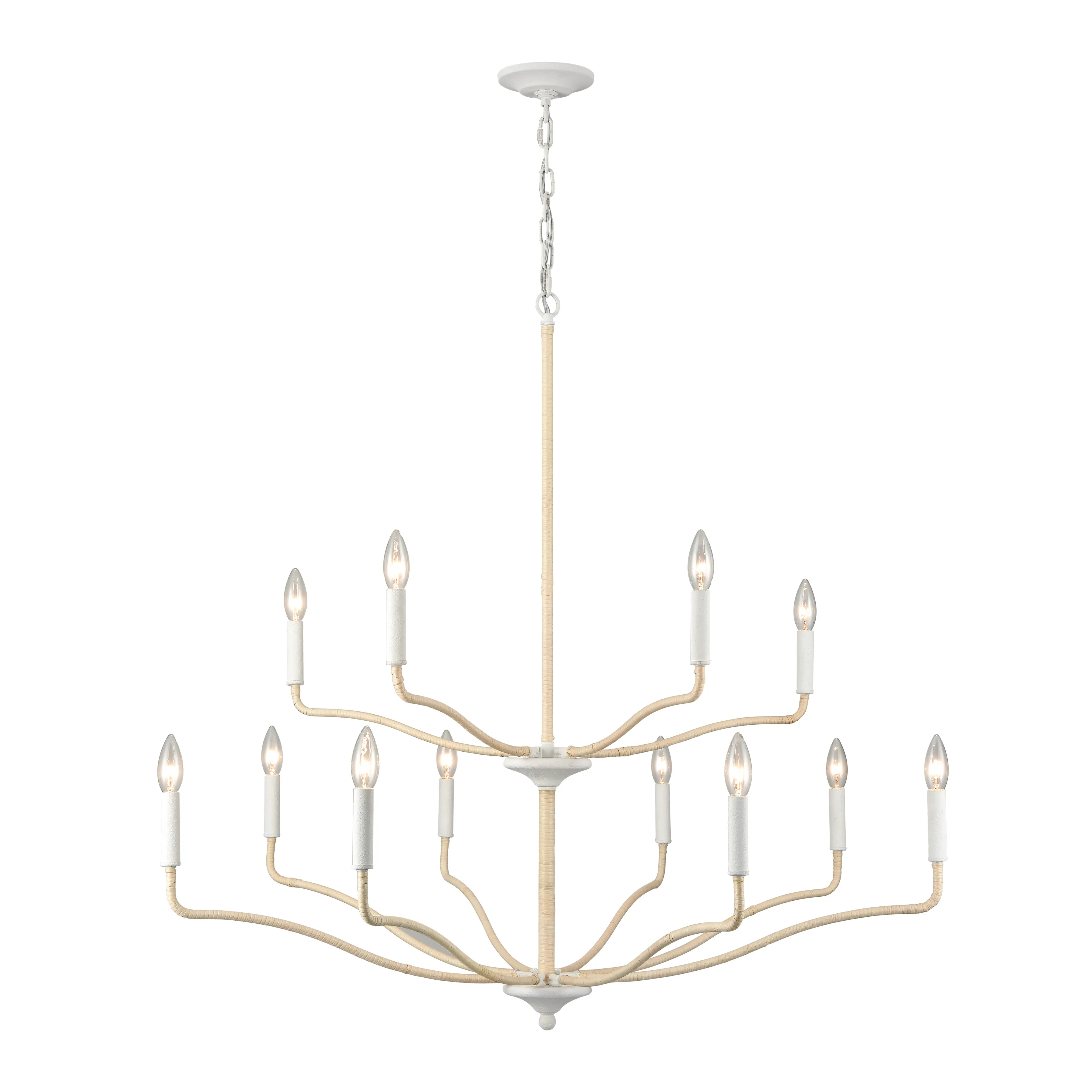 Breezeway 40'' Wide 12-Light Chandelier