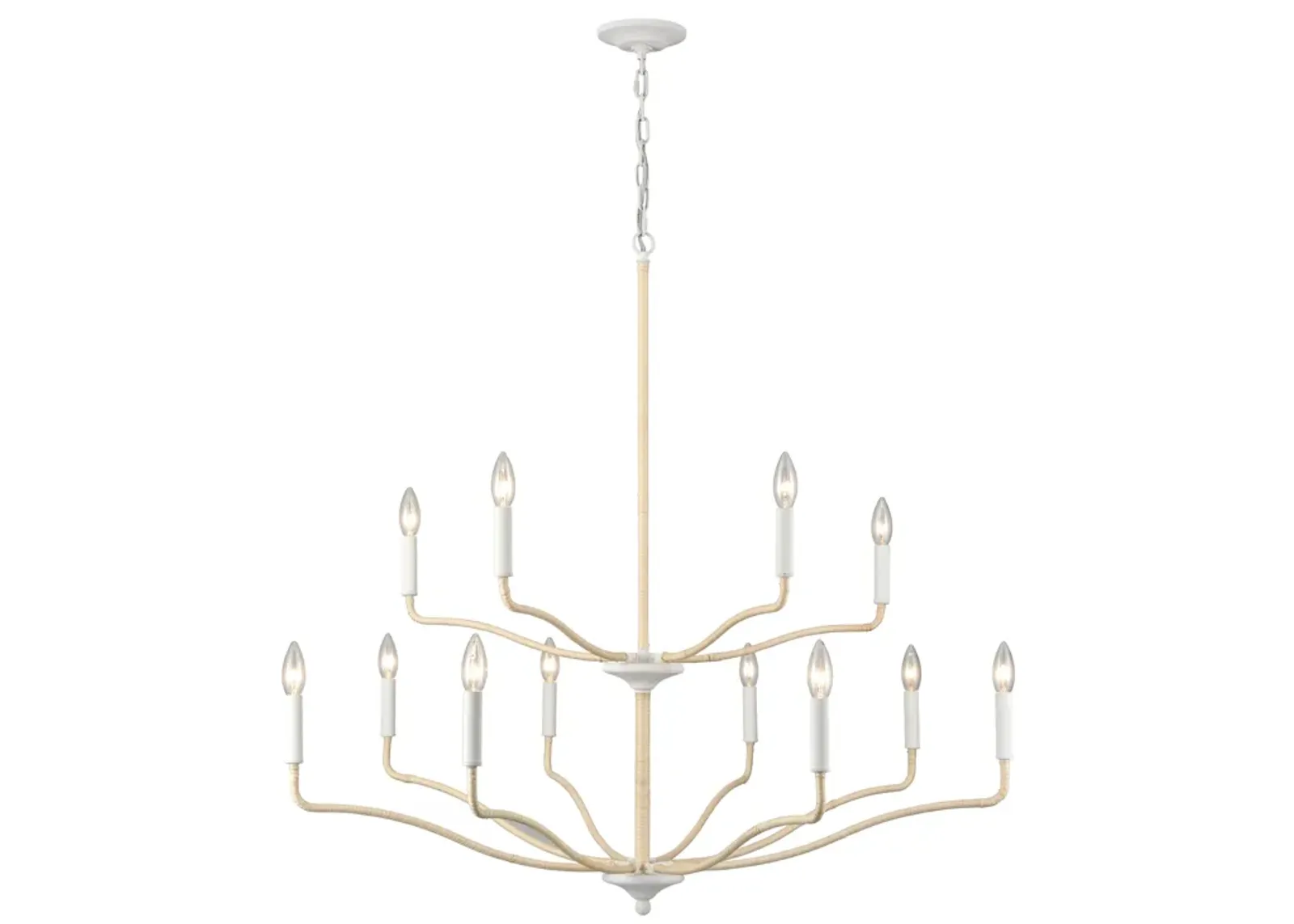 Breezeway 40'' Wide 12-Light Chandelier