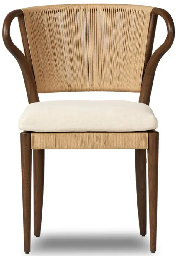 Amira Broadway Dune Armless Dining Chair