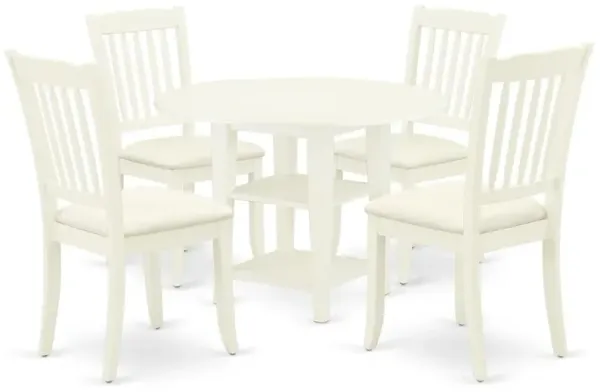 Dining Room Set Linen White