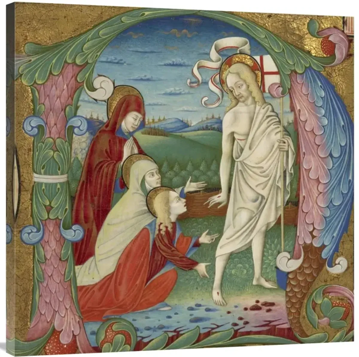 Cutting from an Antiphonal-Canvas Art-36x36