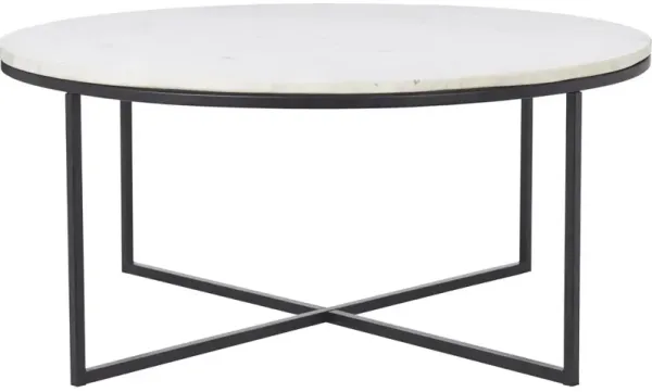 Renwil Livia MATTE BLACK COFFEE TABLE