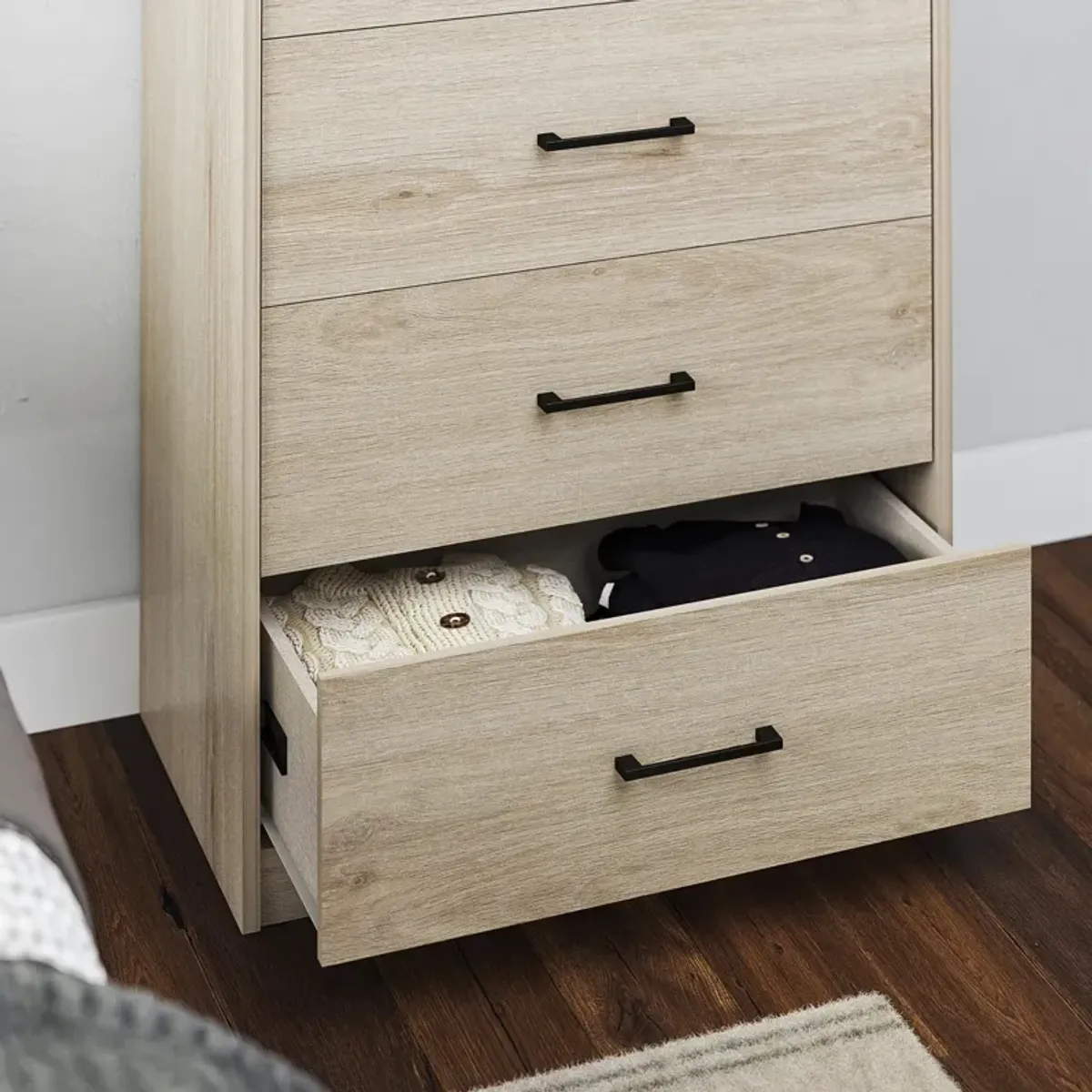 BrEZ Build Pearce Tall 5 Drawer Dresser