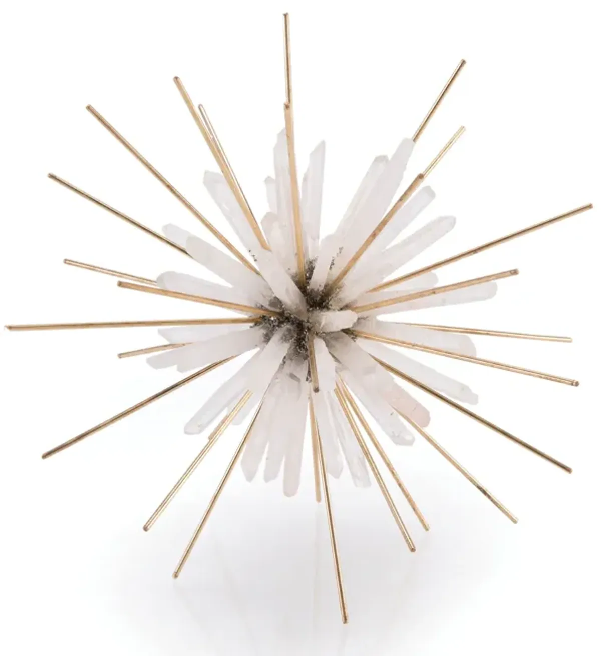 Quartz And Brass Starburst