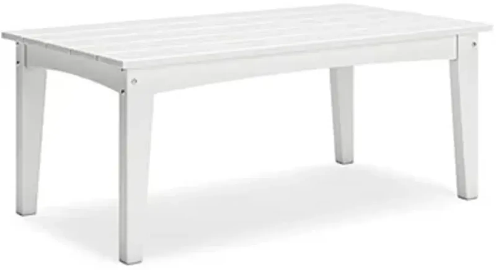 Hyland Wave Cocktail Table, White