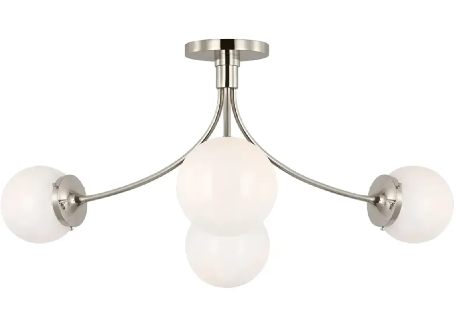 Prescott Med Semi-Flush Mount