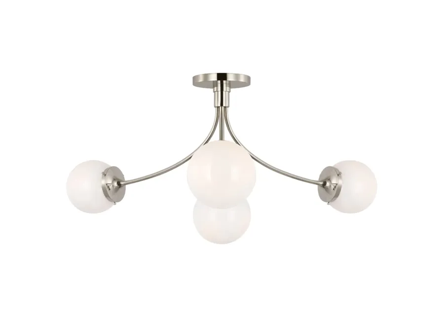 Prescott Med Semi-Flush Mount