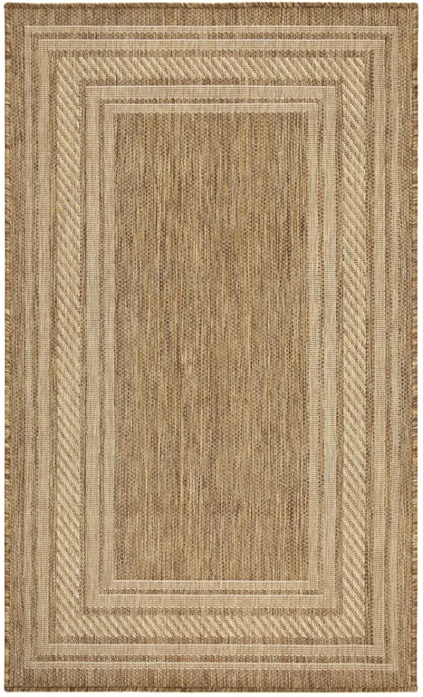 Horizon Indoor/Outdoor HOZ03 Natural 3' x 5' Rug